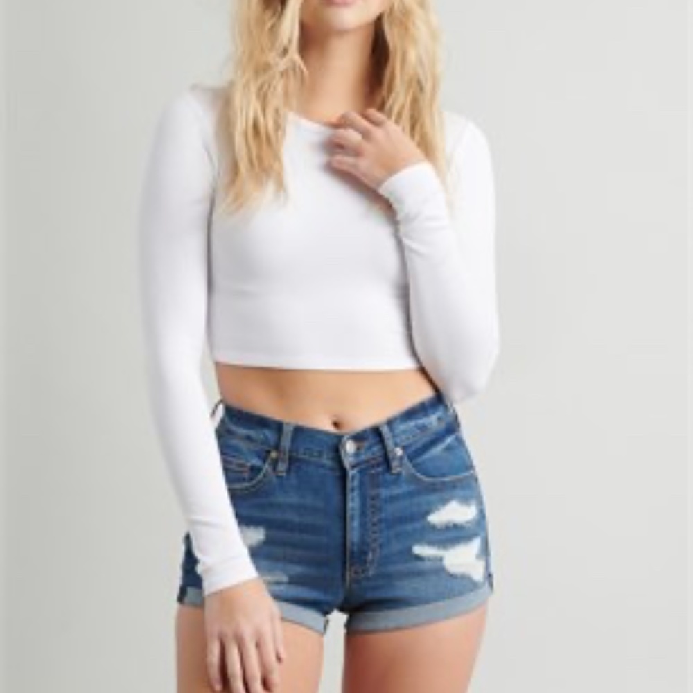 Garage High Rise Distressed Jean Short Bundle